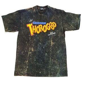 George Thorogood 1992 Tour Tee Vintage L Lee Tie Dye Rock Band Shirt